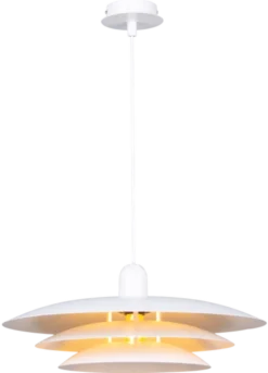 Joakim II taklampe 45cm hvit