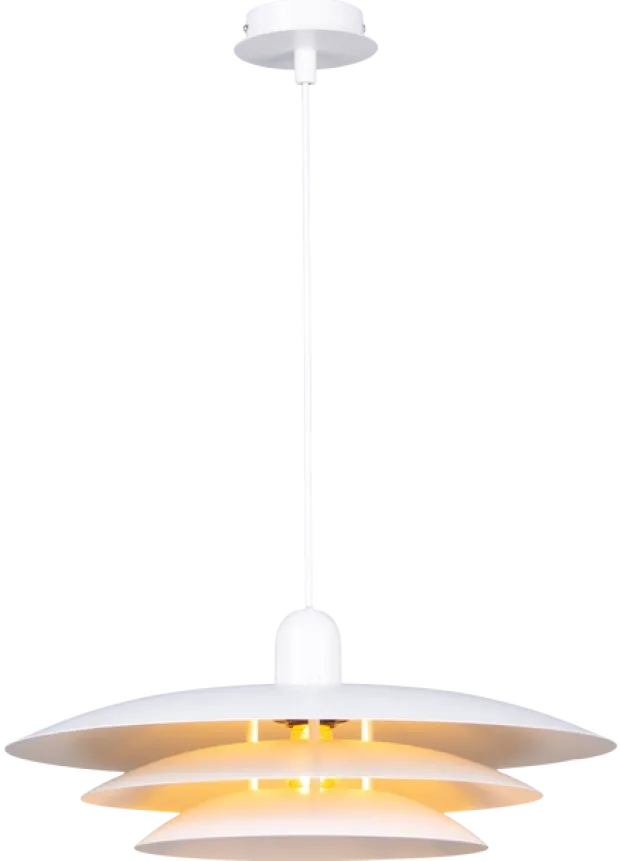 Joakim II taklampe 45cm hvit