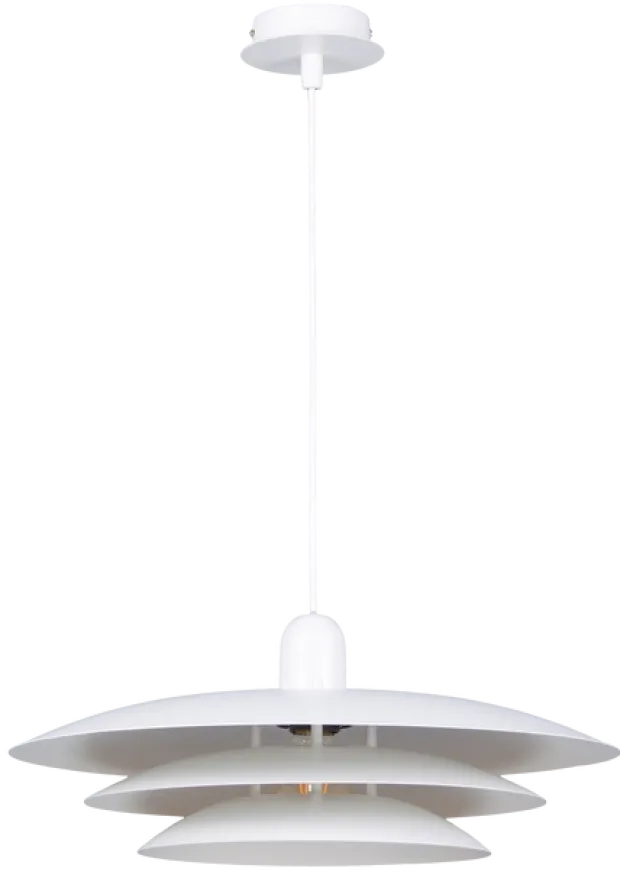 Joakim II taklampe 45cm hvit