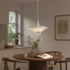 Joakim II taklampe med heis 40cm hvit