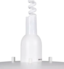 Joakim II taklampe med heis 40cm hvit