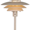 Joakim LED oppladbar gulvlampe 135cm beige