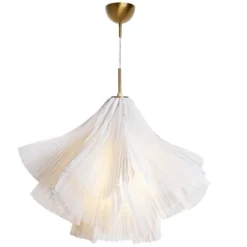 Juliette taklampe 70cm hvit/messing