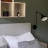 Kalle vegglampe 55cm sort