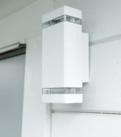 København II utelampe vegg IP44 26,5cm hvit