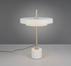 Keaton LED bordlampe 46cm grå