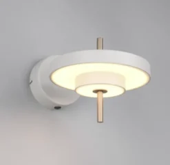 Keaton LED vegglampe 20cm grå