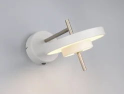 Keaton LED vegglampe 20cm grå