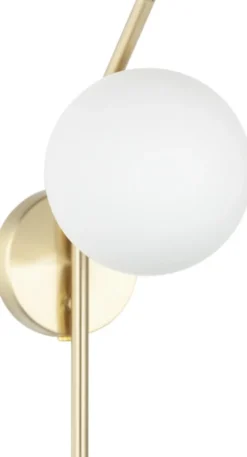 Kea vegglampe 36cm messing