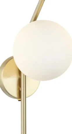 Kea vegglampe 36cm messing