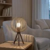 Keliz bordlampe 32cm coffee