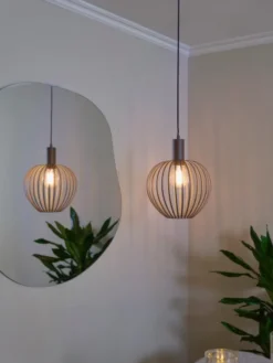 Keliz taklampe 30cm coffee