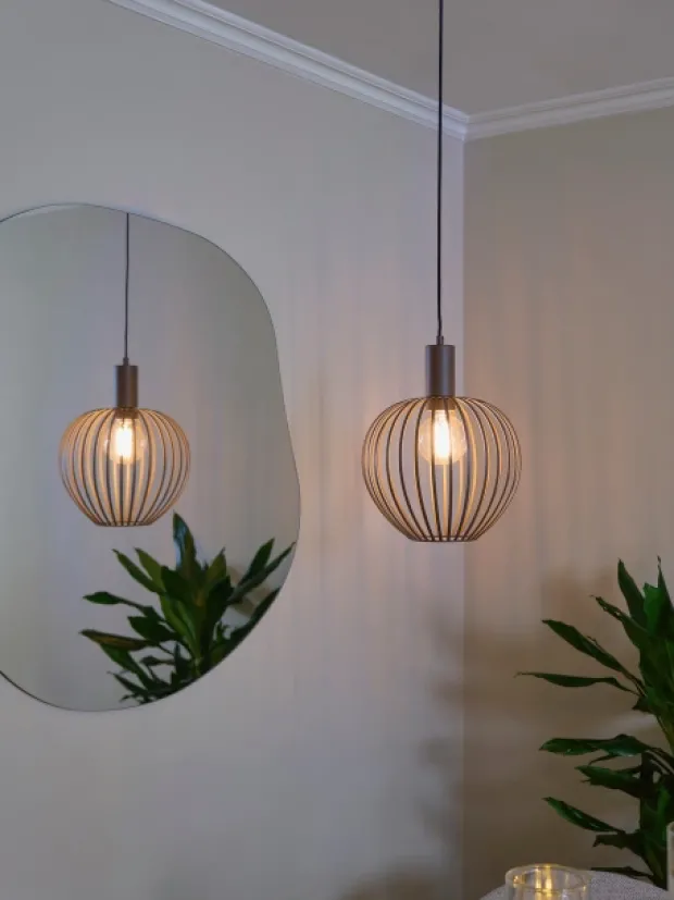 Keliz taklampe 30cm coffee