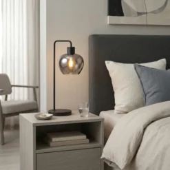 Kelly bordlampe 54cm smoke