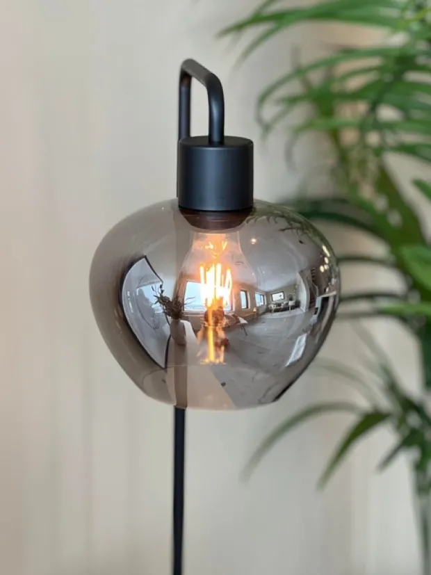 Kelly bordlampe 54cm smoke