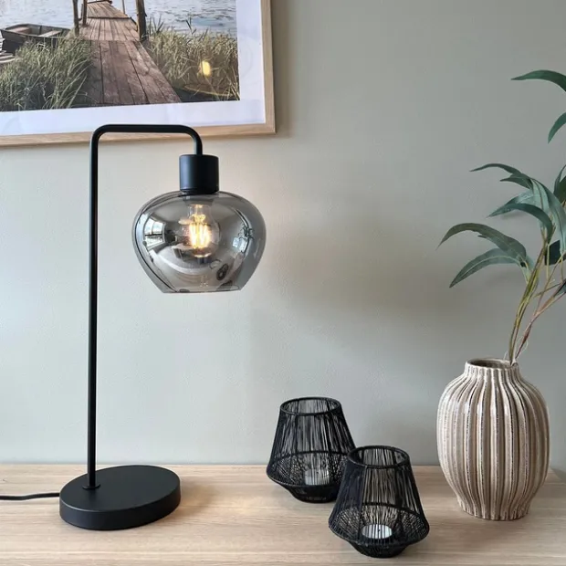 Kelly bordlampe 54cm smoke