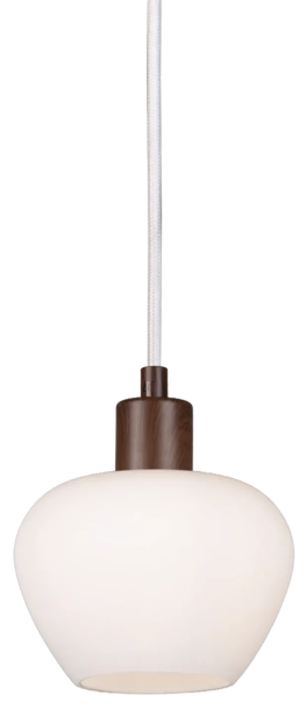 Kelly pendel 14,5cm hvit