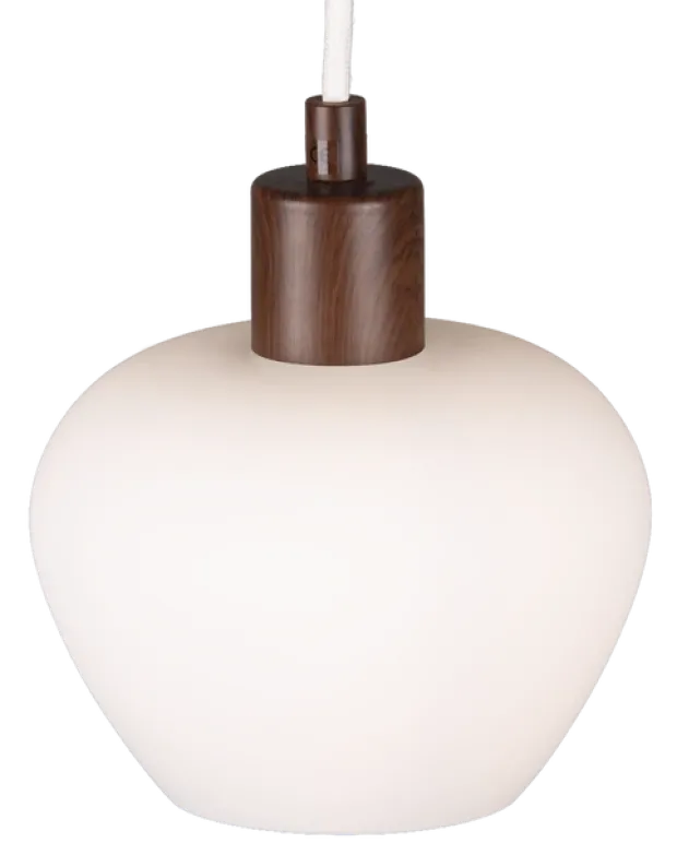 Kelly pendel 14,5cm hvit