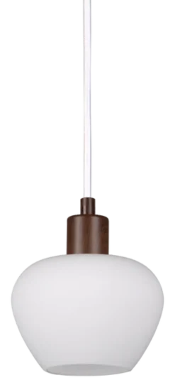 Kelly pendel 14,5cm hvit