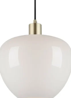 Kelly taklampe 29cm hvit