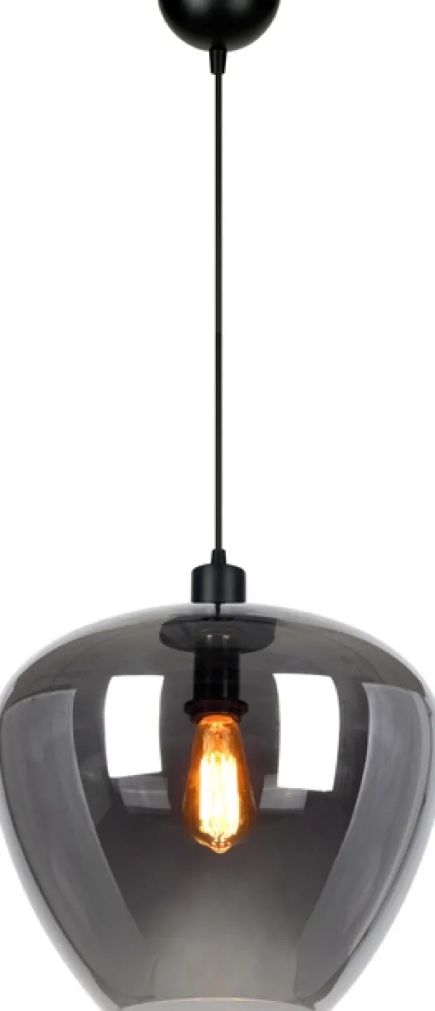 Kelly taklampe 40cm smoke