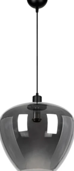 Kelly taklampe 40cm smoke