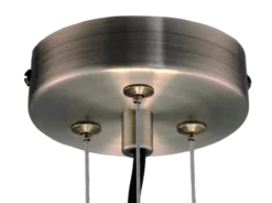 Kelly taklampe lysekrone 5lys 55cm messing