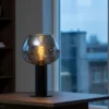 Kelly uplight bordlampe 30cm smoke