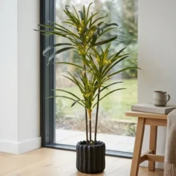 Kentia palme LED IP44 84cm grønn