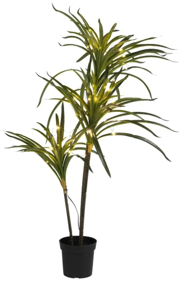 Kentia palme LED IP44 84cm grønn