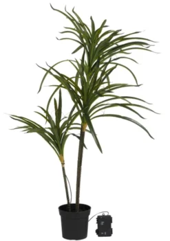 Kentia palme LED IP44 84cm grønn