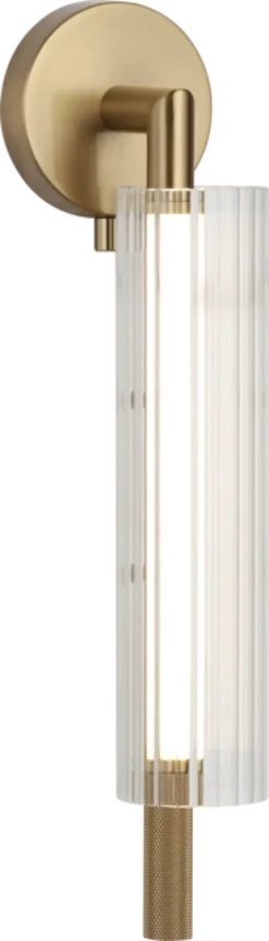 Kosta LED vegglampe 43,5cm messing