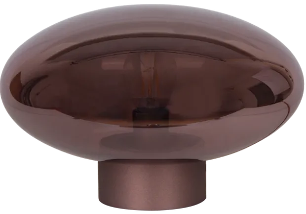 Leana bordlampe 16cm brun
