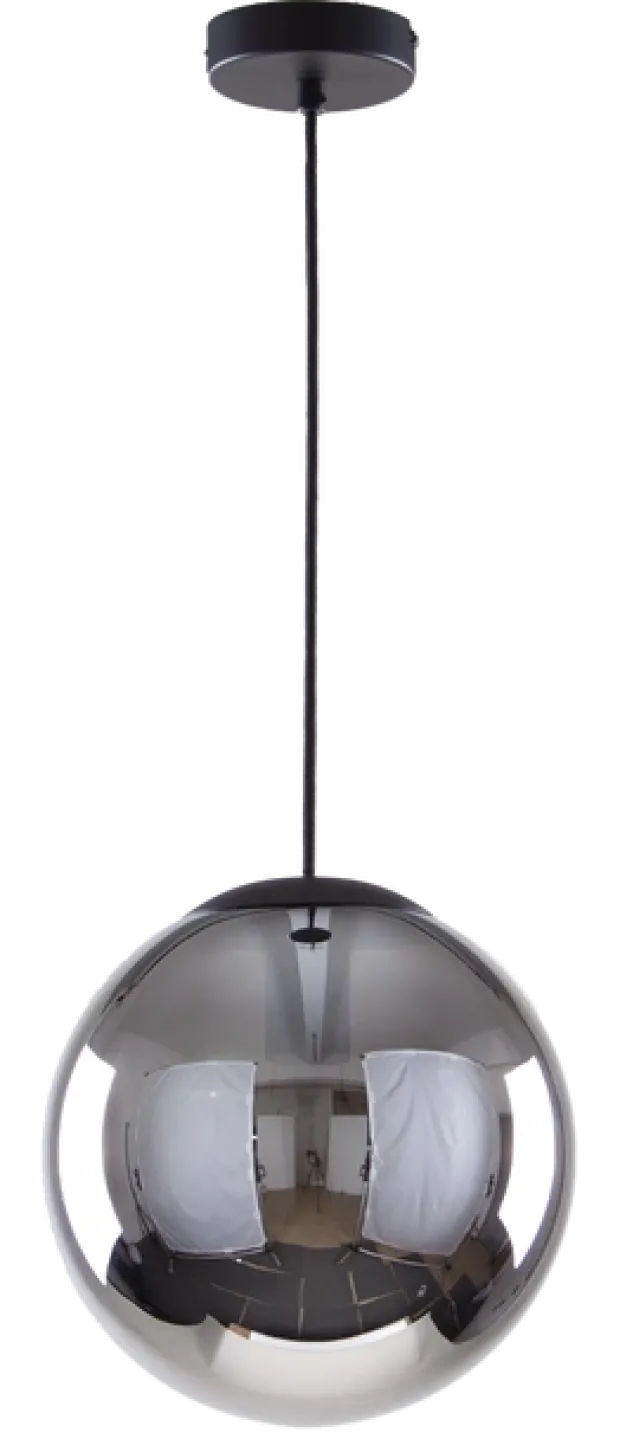 Leana taklampe 25cm sort