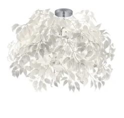 Leavy plafond taklampe 70cm hvit
