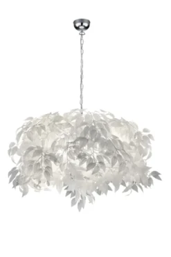 Leavy taklampe 70cm hvit
