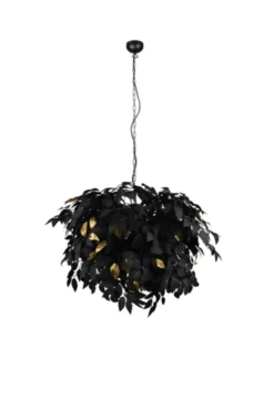 Leavy taklampe 70cm sort