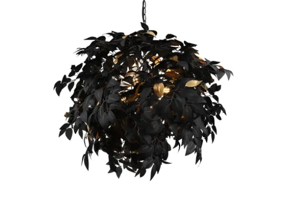 Leavy taklampe 70cm sort