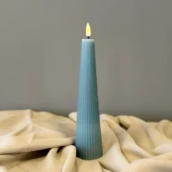 LED Cone kubbelys 21,5cm blå