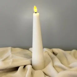 LED Cone kubbelys 21,5cm grå