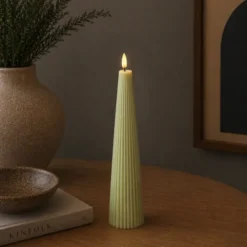 LED Cone kubbelys 27,5cm grønn