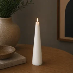 LED Cone kubbelys 21,5cm hvit
