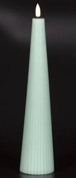 LED Cone kubbelys 27,5cm lys blå