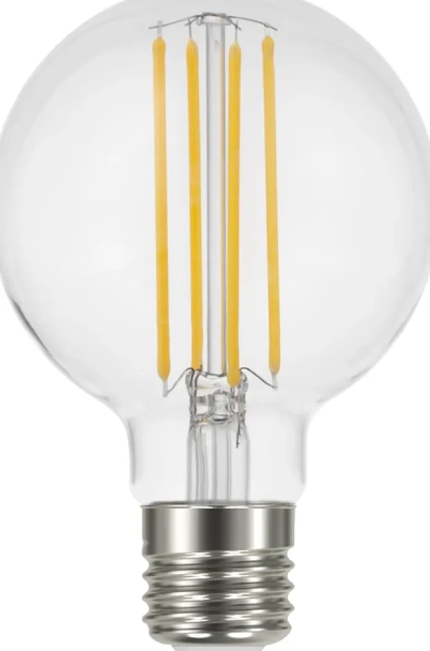LED E27 globe 8cm dimbar 4,8W klar
