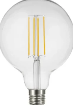 LED E27 globe 12,cm dimbar 4W klar