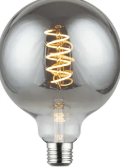 LED E27 globe 12,5cm dimbar 4W 130lm smoke