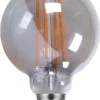 LED E27 globe 8cm dimbar 4W 150lm smoke