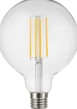LED E27 globe 12,5cm 4W 400lm dimbar klar