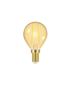 LED E14 illum dimbar 2W amber