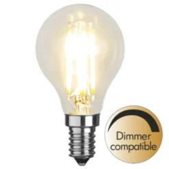 LED E14 illum dimbar 4W 470lm klar